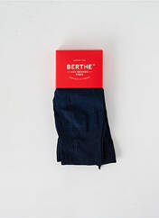 Collants bleu BERTHE AUX GRANDS PIEDS pour femme seconde vue