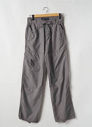 Pantalon droit tissage popeline taille normale gris FREEMAN T.PORTER homme