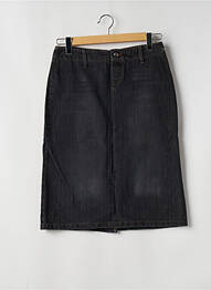 Jupe mi-longue coupe droite noir CIMARRON femme