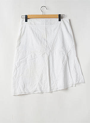 Jupe mi-longue doublure textile blanc 2 TWO femme