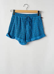 Short taille normale taille normale bleu I LOVE MY T'S femme