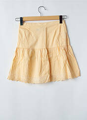 Jupe courte jaune SCHOOL RAG pour femme seconde vue