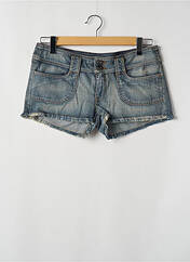 Short bleu RWD pour femme seconde vue