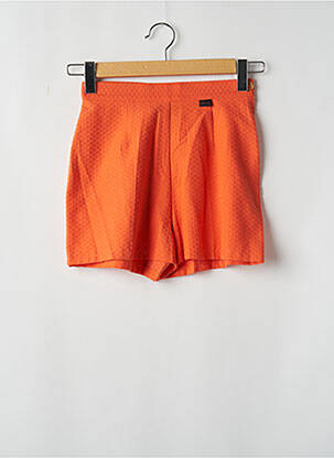 Short orange SALSIFI pour femme