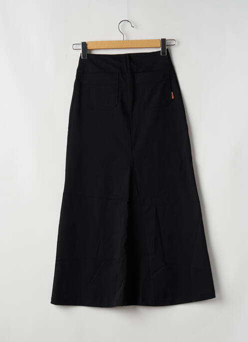 Jupe longue coupe droite noir CHEYENNE femme