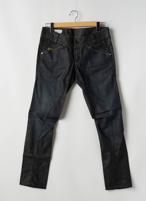 Jeans coupe droite noir WRANGLER pour homme