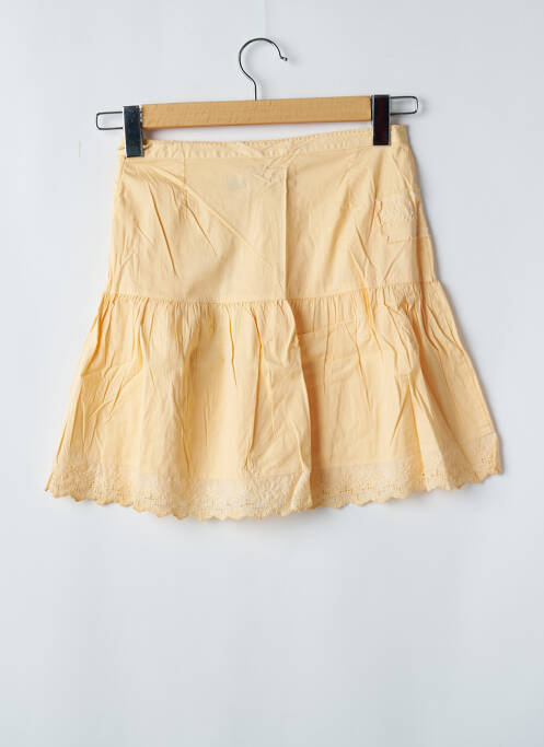 Jupe courte jaune SCHOOL RAG pour femme