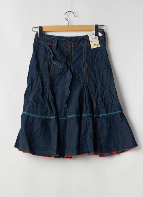 Jupe mi-longue bleu FIRETRAP femme