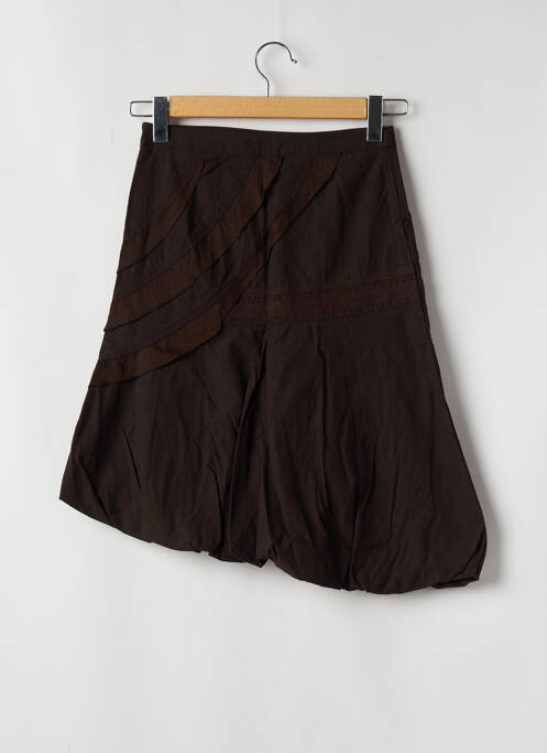 Jupe mi-longue marron 2 TWO pour femme