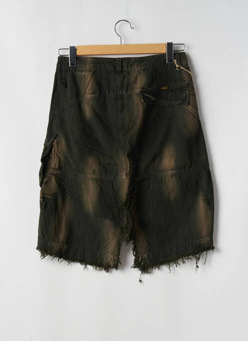 Jupe mi-longue vert LOIS femme