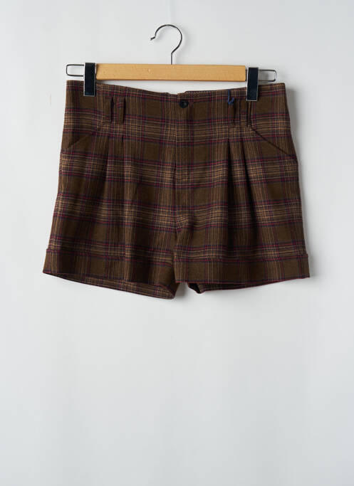 Short marron LEON & HARPER pour femme