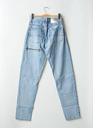 Jeans coupe slim taille haute taille haute bleu BONAVENTURE femme