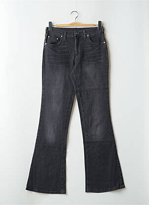 Jean coupe flare stretch taille normale noir CIMARRON femme