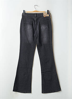 Jean coupe flare stretch taille normale noir CIMARRON femme