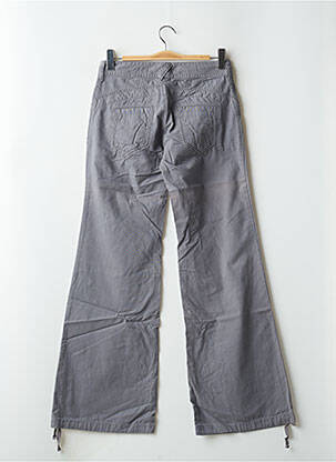 Pantalon flare taille basse taille basse gris CIMARRON femme