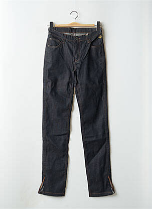 Jeans coupe slim tissage brut taille normale bleu DEEP SOUL femme