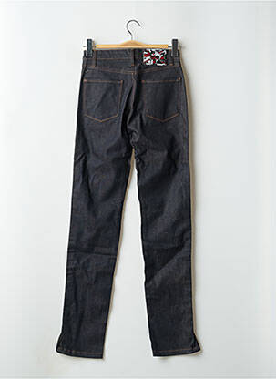 Jeans coupe slim tissage brut taille normale bleu DEEP SOUL femme