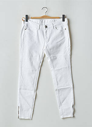 Jeans coupe slim taille basse taille basse blanc LORD RICHARDS femme