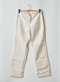 Pantalon droit fermeture zippée sous rabat boutonné taille normale beige DICKIES femme