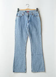 Jeans bootcut taille haute taille haute bleu FIORUCCI femme