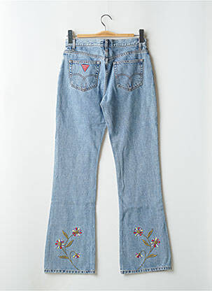 Jeans bootcut taille haute taille haute bleu FIORUCCI femme
