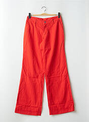 Pantalon flare rouge CIMARRON pour femme seconde vue