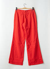 Pantalon flare rouge CIMARRON pour femme seconde vue