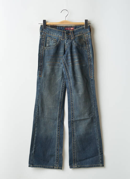 Jeans bootcut stretch taille basse bleu BLEND SHE femme