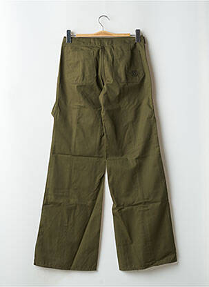 Pantalon flare taille haute taille haute vert LA BRIGADA INTERNACIONAL femme