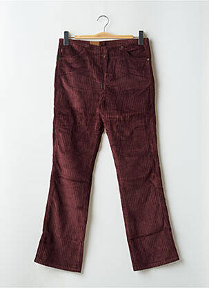 Pantalon droit stretch taille normale rouge LEVI'S femme