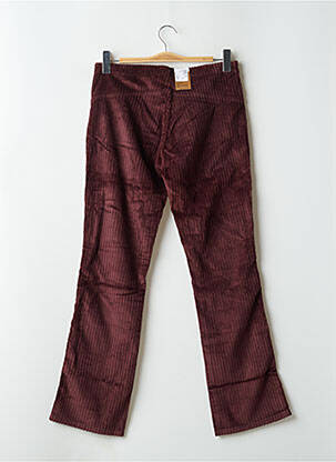 Pantalon droit stretch taille normale rouge LEVI'S femme