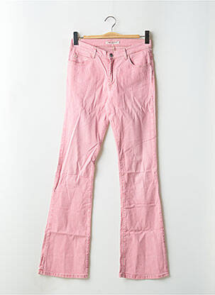 Jeans bootcut taille haute taille haute rose MISS SIXTY femme