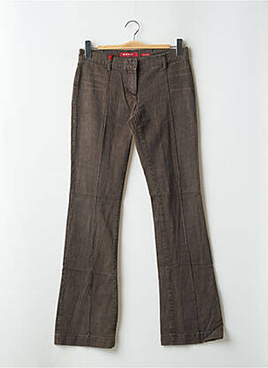 Jeans bootcut stretch taille basse marron MISS SIXTY femme