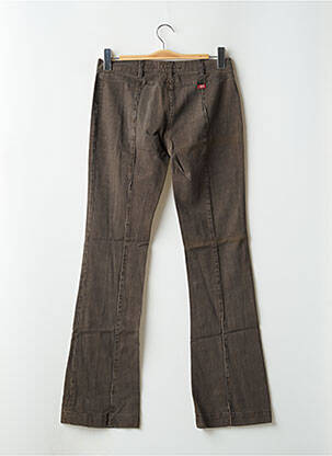Jeans bootcut stretch taille basse marron MISS SIXTY femme