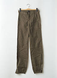 Pantalon 7/8 taille haute taille haute vert PHARD femme