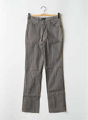 Pantalon slim taille haute taille haute gris RWD femme