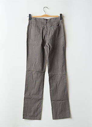 Pantalon slim taille haute taille haute gris RWD femme