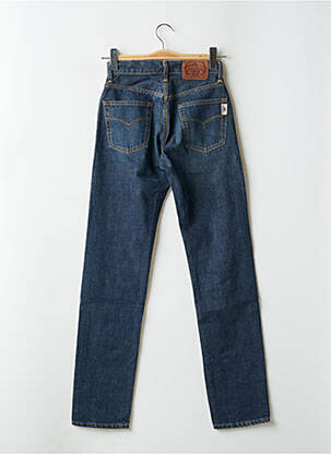 Jeans coupe slim stretch taille haute bleu SOMETHING EDWIN femme