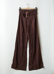 Pantalon flare marron MISS SIXTY pour femme seconde vue