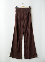 Pantalon flare marron MISS SIXTY pour femme seconde vue