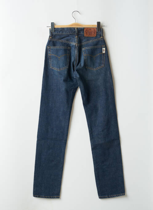 Jeans coupe slim stretch taille haute bleu SOMETHING EDWIN femme