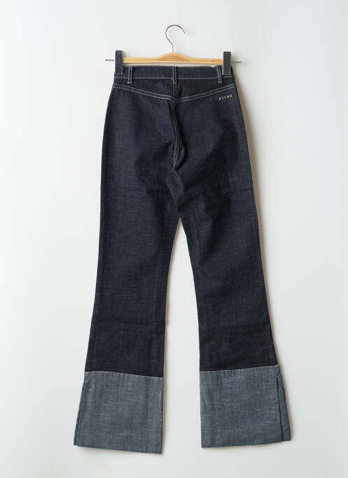 Jeans bootcut taille haute taille haute bleu SCHOOL RAG femme