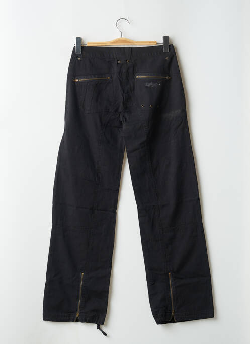 Pantalon cargo noir TWO ANGLE pour femme