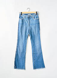 Jean coupe flare taille basse taille basse bleu SCHOOL RAG femme