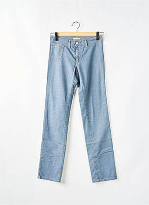 Jeans coupe slim tissage brut taille normale bleu SCHOOL RAG femme