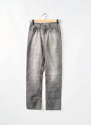 Jeans coupe droite taille normale taille normale gris SCHOOL RAG femme