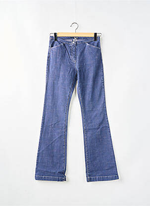 Jeans coupe droite poches bleu SCHOOL RAG femme