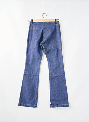 Jeans coupe droite poches bleu SCHOOL RAG femme