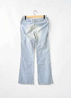 Pantalon droit taille normale taille normale bleu TEDDY SMITH femme