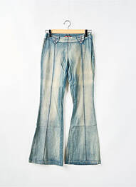 Jean coupe flare poches bleu TEDDY SMITH femme